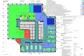 provide drywall, framing, lumber takeoff and construction cost estimate