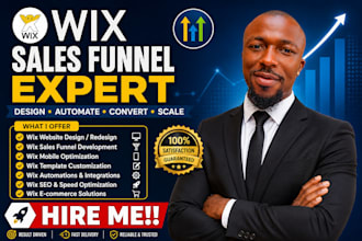 redesign wix web studio expert, wix website design, fix wix web responsive issue