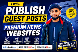 publish guest posts on premium news websites
