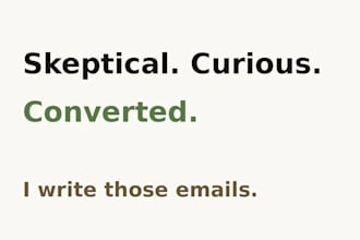 write health emails that make skeptics buy
