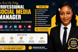 social media marketing manager grow engaging content and boost brand awareness