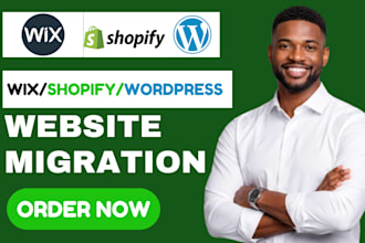 migrate wix clothing online store to shopify transfer wix website to wordpress