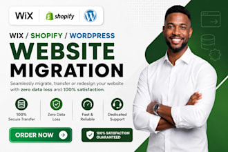 transfer wix website to wordpress migrate wix website to shopify