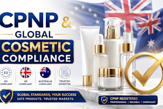 register your cosmetic products on cpnp and ensure eu, UK, australia compliance