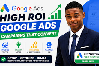 create profitable google ads campaign ppc campaign and setup paid search