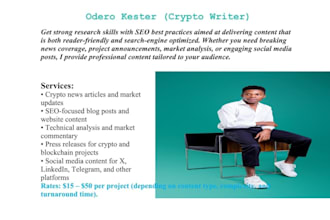 do crypto writing gigs for you