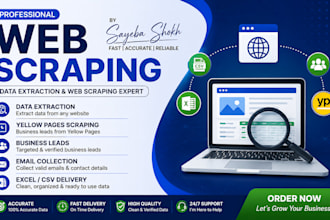 extract business leads and contact data from yellow pages