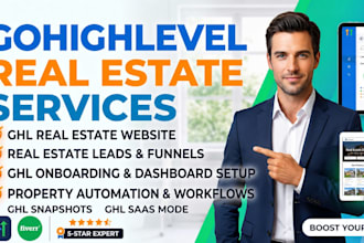 gohighlevel real estate ghl onboarding ghl dashboard ghl website