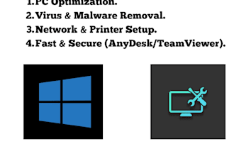 be your remote IT support technician for windows and troubleshooting
