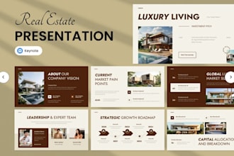 redesign real estate pitch deck property investor powerpoint presentation slides