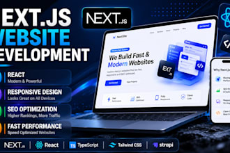 build a custom nextjs website or strapi cms platform