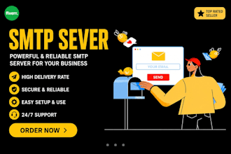 build SMTP server to send unlimited bulk email campaign
