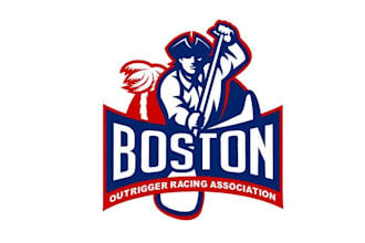 design boston outrigger racing association logo