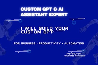 create custom gpts and ai assistants for your business