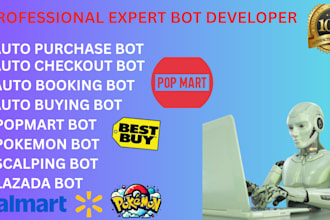 dev auto purchase bot auto checkout bot auto buying bot popmart bot lazada bot