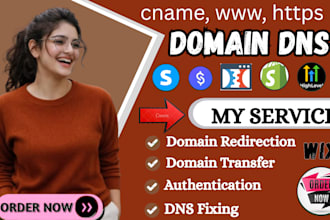 do domain connection, connect domain fix dns domain transfer, redirect domain