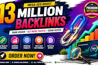 build massive SEO backlinks for google ranking