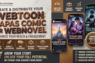 promote your webtoon, webcomic, or manga on tapas, voyceme