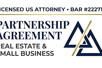 draft a professional partnership agreement for real estate or small business