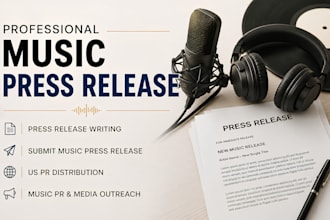 write music press release submit music press release us pr distribution
