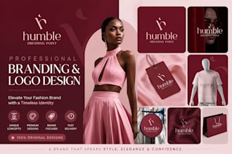 design brand identity guidelines, logo, or brand style guide with branding kit