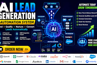 create ai lead generation automation system