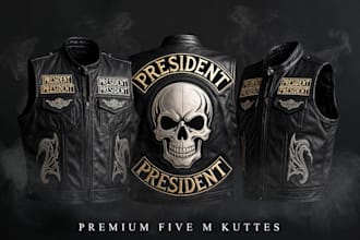 create fivem kuttes custom fivem clothing kuttes mc mc vest biker clothing