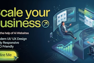 build a custom ai website for your business website