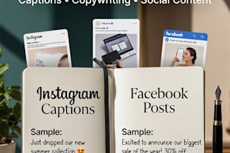 write catchy social media captions for your business