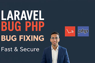 fix laravel bugs, PHP errors, database issues