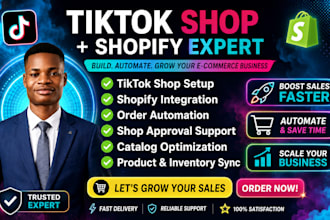 setup tiktok shopify integration with trending product sync automation