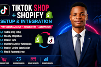 setup tiktok shop shopify and facebook shop