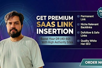 do saas link insertion on 40 or 50 websites