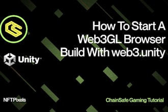 build a web3 blockchain game, nft game, p2e platform, and solana gamefi project