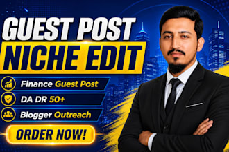 build finance backlinks and finance guest post sites for SEO boost
