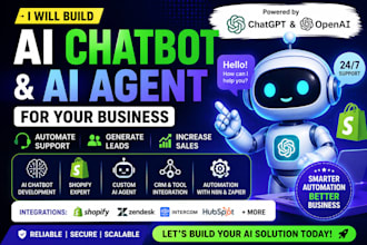 build ai chatbot and shopify ai agent with chatgpt integration