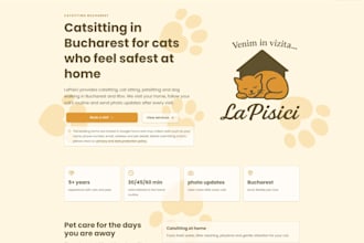 build a modern react typescript frontend website