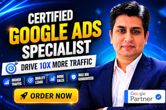 google ads PPC campaign setup optimization specialist