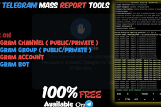 telegram channel bulk reporting, telegram mass report bot, telegram report tool