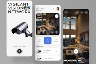 build secure surveillance app, a crime alert app, cctv app