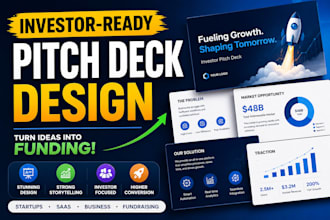 design investor pitch decks