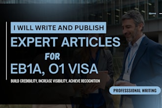 publish eb1a o1 visa media coverage on top news websites