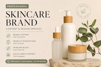 write SEO blog posts for skincare and beauty shopify ecommerce stores