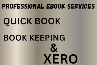 handle e book, quick book, xero and bookkeeping