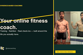 be your evidence based online fitness coach