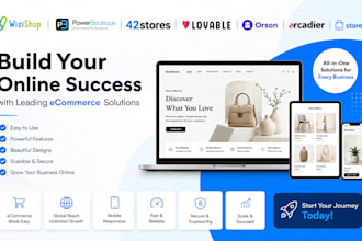 design wizishop powerboutique 42stores lovable orson arcadier storeden website