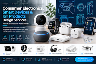 design consumer electronics, smart devices and iot products