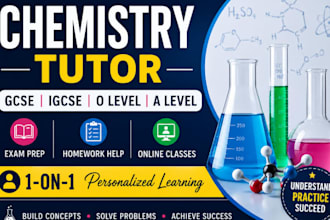 provide online chemistry tutoring for high school level