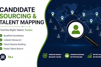 source qualified candidates and build your talent pipeline
