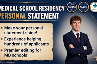 edit your personal statement for residency medical school